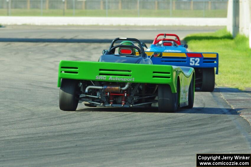 Jim Nash's and Greg Eick's Spec Racer Ford 3s