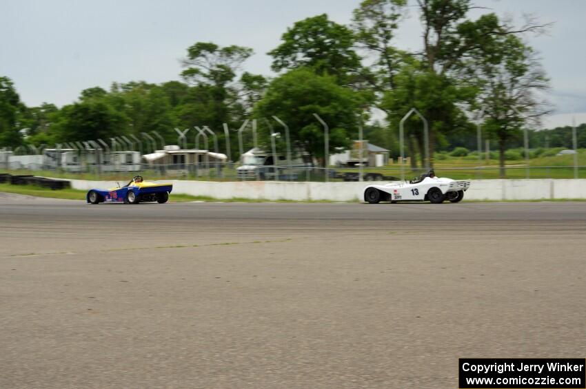 Ron Boltik's and Martin Wiedenhoeft's Spec Racer Ford 3s