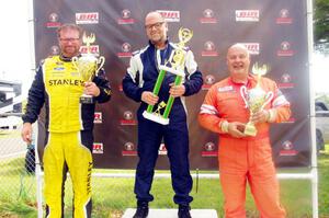 ITE-1 podium) 1. Phil Magney, 2. Jim Hall, 3. Tom Fuehrer