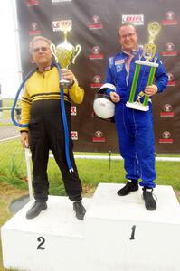 Spec Miata - Tire Rule podium) 1. Gordon Kuhnley, 2. Greg Youngdahl