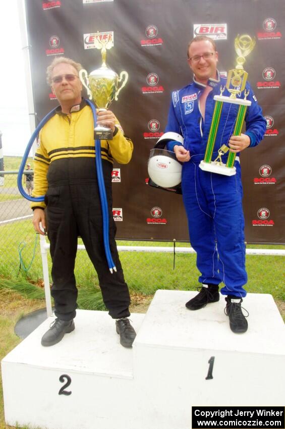 Spec Miata - Tire Rule podium) 1. Gordon Kuhnley, 2. Greg Youngdahl