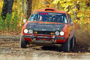 Mike Hurst / Michel Hoche-Mong Ford Capri comes through the spectator point on SS9, Arvon-Silver I.