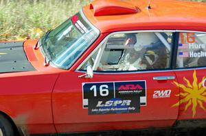 Mike Hurst / Michel Hoche-Mong Ford Capri comes through the spectator point on SS9, Arvon-Silver I.