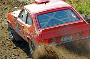 Mike Hurst / Michel Hoche-Mong Ford Capri comes through the spectator point on SS9, Arvon-Silver I.