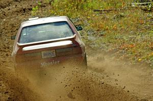 Andrew Mozer / Eric Mozer Ford Mustang comes through the spectator point on SS9, Arvon-Silver I.