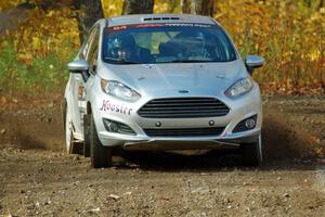 Paul Dickinson / Alison LaRoza Ford Fiesta comes through the spectator point on SS9, Arvon-Silver I.