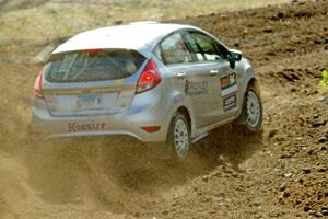 Paul Dickinson / Alison LaRoza Ford Fiesta comes through the spectator point on SS9, Arvon-Silver I.