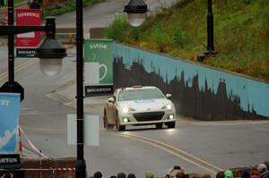 John Kosmatka / Kristin Kosmatka Subaru BRZ on SS15, Lakeshore Drive.