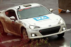 John Kosmatka / Kristin Kosmatka Subaru BRZ on SS15, Lakeshore Drive.