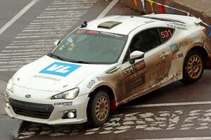 John Kosmatka / Kristin Kosmatka Subaru BRZ on SS15, Lakeshore Drive.