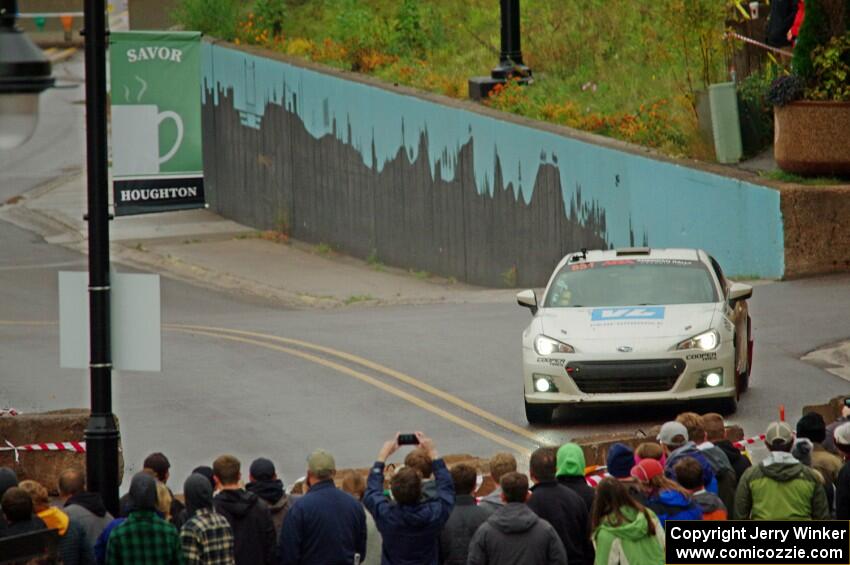 John Kosmatka / Kristin Kosmatka Subaru BRZ on SS15, Lakeshore Drive.