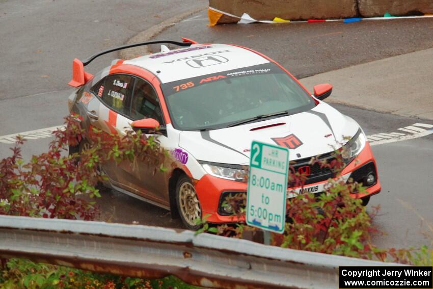 Jordan Guitar / Steven Olona Honda Civic Hatchback Sport on SS15, Lakeshore Drive.