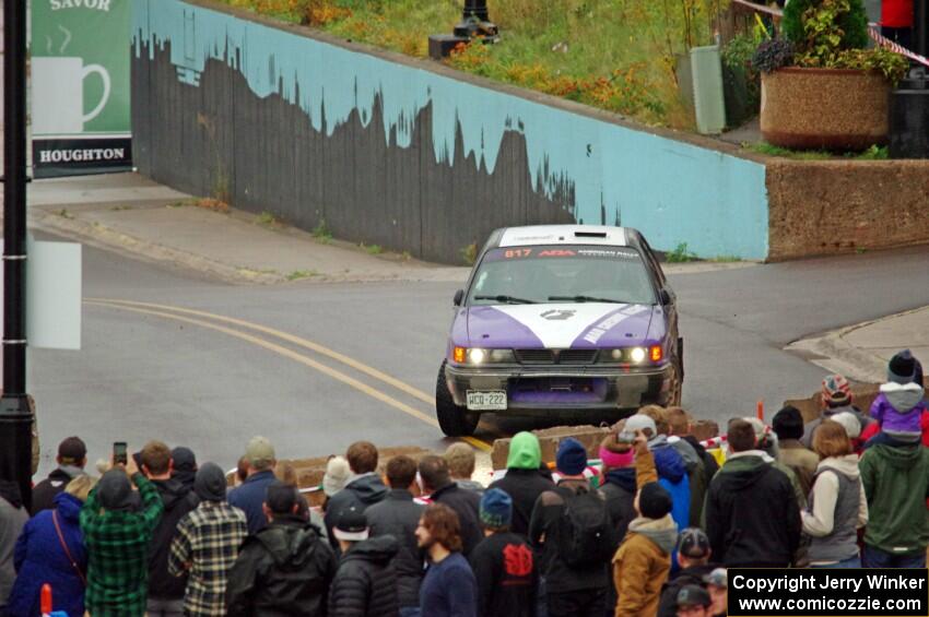 Michael Miller / Angelica Miller Mitsubishi Galant VR-4 on SS15, Lakeshore Drive.