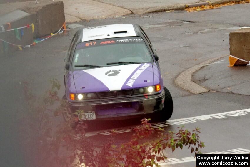 Michael Miller / Angelica Miller Mitsubishi Galant VR-4 on SS15, Lakeshore Drive.