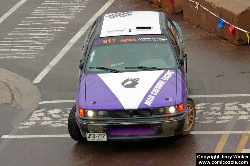 Michael Miller / Angelica Miller Mitsubishi Galant VR-4 on SS15, Lakeshore Drive.