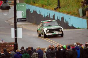 Seamus Burke / Martin Brady Ford Escort Mk. II on SS15, Lakeshore Drive.