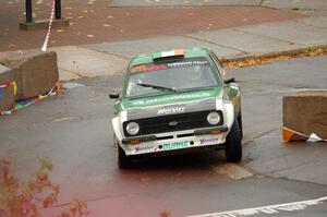 Seamus Burke / Martin Brady Ford Escort Mk. II on SS15, Lakeshore Drive.