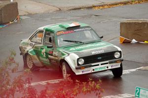 Seamus Burke / Martin Brady Ford Escort Mk. II on SS15, Lakeshore Drive.