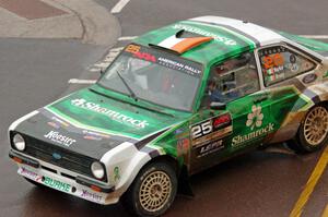 Seamus Burke / Martin Brady Ford Escort Mk. II on SS15, Lakeshore Drive.