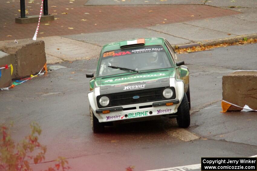 Seamus Burke / Martin Brady Ford Escort Mk. II on SS15, Lakeshore Drive.