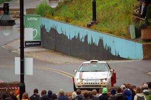 Kevin Schmidt / Jay Anderson Maxda RX-7 on SS15, Lakeshore Drive.