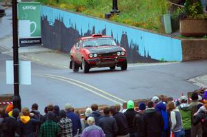 Mike Hurst / Michel Hoche-Mong Ford Capri on SS15, Lakeshore Drive.