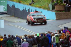 Mike Hurst / Michel Hoche-Mong Ford Capri on SS15, Lakeshore Drive.