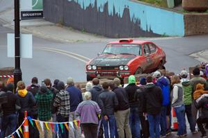 Mike Hurst / Michel Hoche-Mong Ford Capri on SS15, Lakeshore Drive.