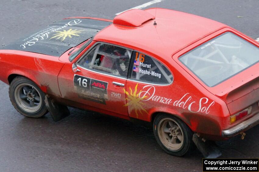 Mike Hurst / Michel Hoche-Mong Ford Capri on SS15, Lakeshore Drive.