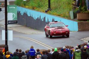 Al Dantes, Jr. / Joel Krumbach Mazda RX-7 LS on SS15, Lakeshore Drive.