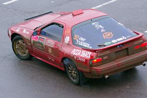 Al Dantes, Jr. / Joel Krumbach Mazda RX-7 LS on SS15, Lakeshore Drive.