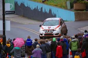 John Sharps / Gabriel Nieves Honda Fit on SS15, Lakeshore Drive.