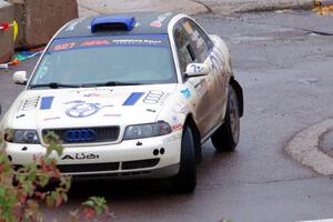 Tim Michel / Michelle Michel Audi A4 on SS15, Lakeshore Drive.