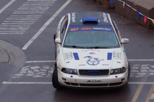 Tim Michel / Michelle Michel Audi A4 on SS15, Lakeshore Drive.