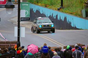 Cory Grant / Kevin Forde VW Jetta on SS15, Lakeshore Drive.