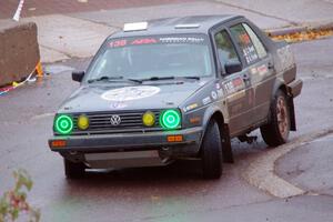 Cory Grant / Kevin Forde VW Jetta on SS15, Lakeshore Drive.