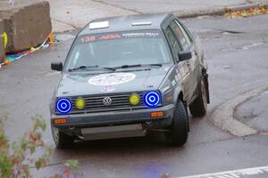 Cory Grant / Kevin Forde VW Jetta on SS15, Lakeshore Drive.