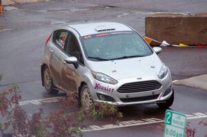 Paul Dickinson / Alison LaRoza Ford Fiesta on SS15, Lakeshore Drive.