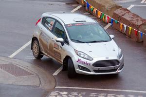 Paul Dickinson / Alison LaRoza Ford Fiesta on SS15, Lakeshore Drive.