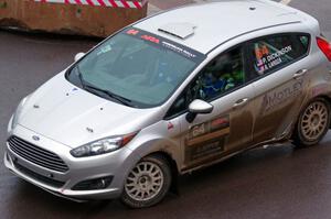 Paul Dickinson / Alison LaRoza Ford Fiesta on SS15, Lakeshore Drive.