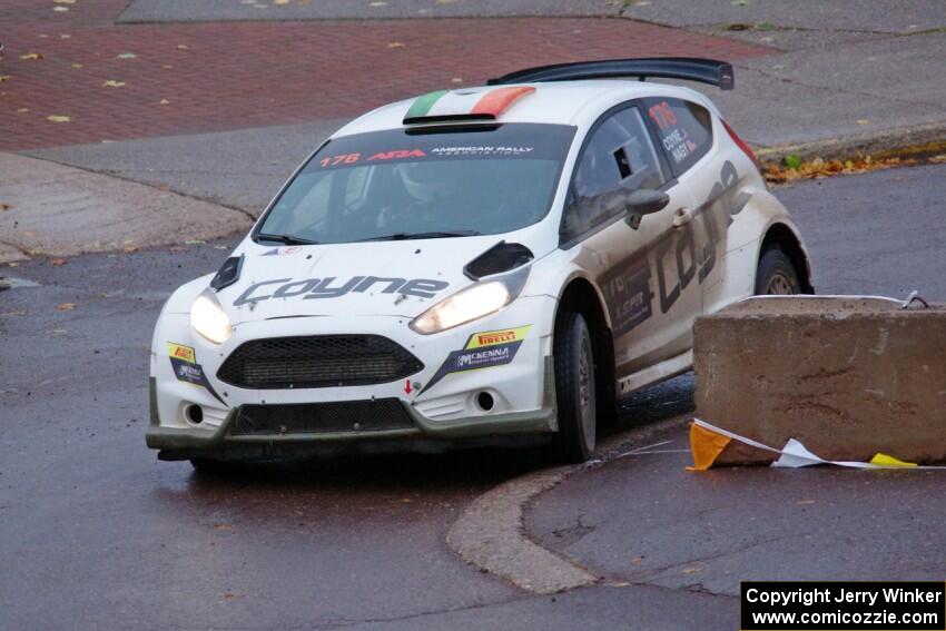 John Coyne / Doug Nagy Ford Fiesta RS on SS15, Lakeshore Drive.