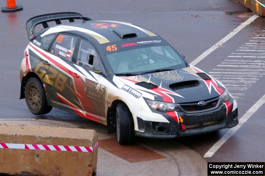 Grzegorz Bugaj / Ela Dziubanski Subaru WRX STi on SS15, Lakeshore Drive.