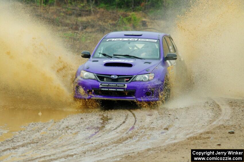 Matt Huuki / Jadyn Huuki Subaru WRX STi on SS1, J5 North I.