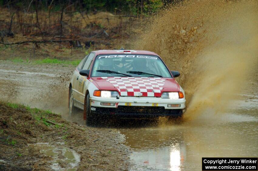 Sean Burke / Nate Werner Honda CRX on SS1, J5 North I.