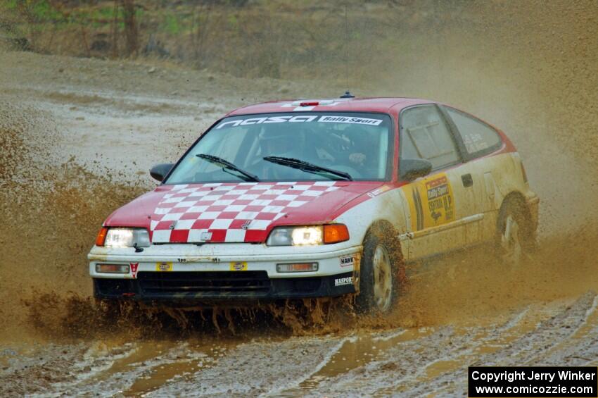 Sean Burke / Nate Werner Honda CRX on SS1, J5 North I.