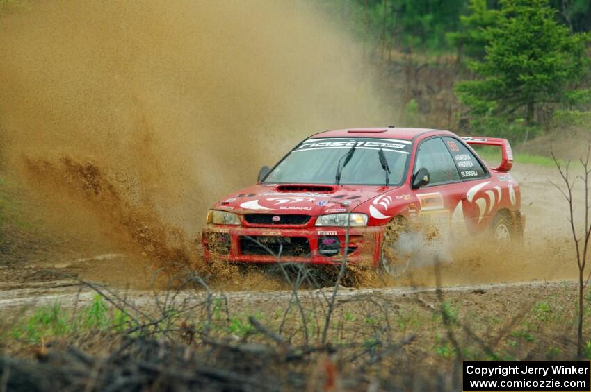 Ele Bardha / Corrina Roshea Subaru WRX STi on SS1, J5 North I.