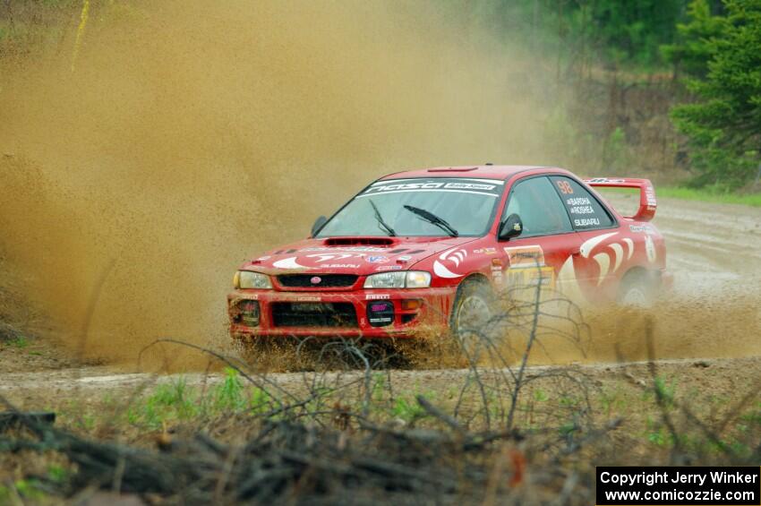 Ele Bardha / Corrina Roshea Subaru WRX STi on SS1, J5 North I.