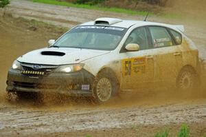 Todd Tortorelli / Cameron Carr Subaru WRX STi on SS1, J5 North I.