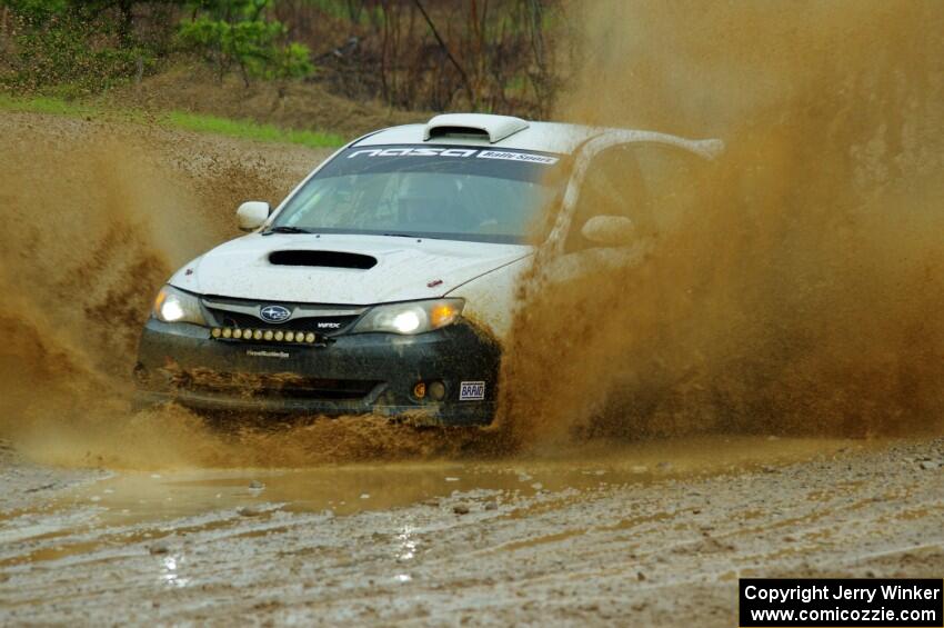 Todd Tortorelli / Cameron Carr Subaru WRX STi on SS1, J5 North I.