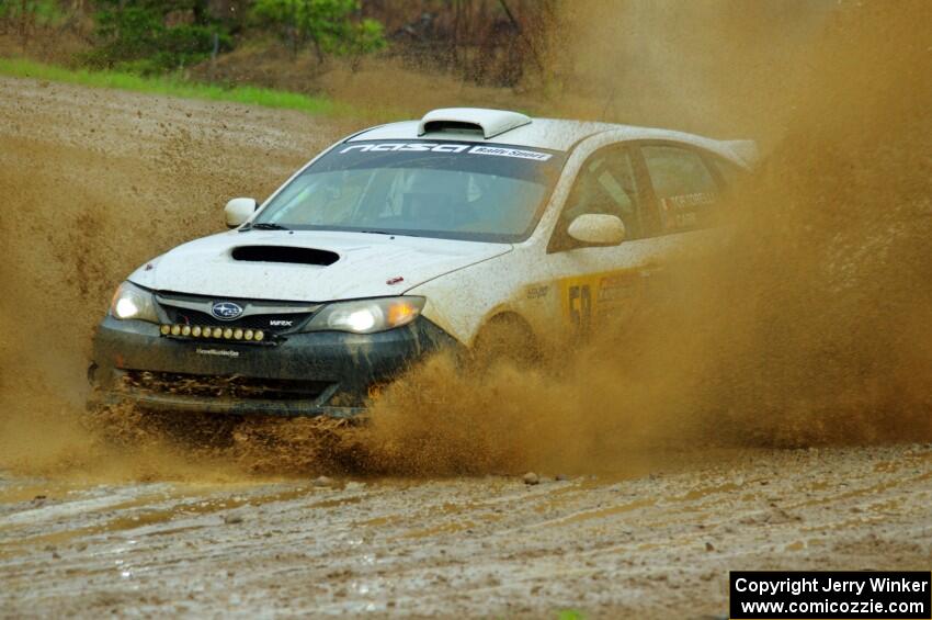 Todd Tortorelli / Cameron Carr Subaru WRX STi on SS1, J5 North I.